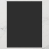 Flyer voor voedselmenu (Achterkant)