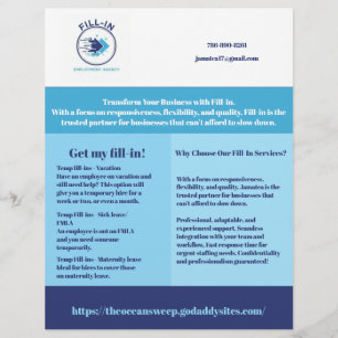 Flyer voorbeeld