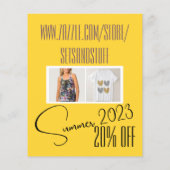 Flyer-voorbeeld Flyer (Achterkant)