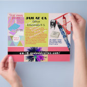 Flyer-voorbeeld Flyer (Hand)