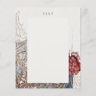 FLYER : WILLIAM MORRIS : KAMPERFOELIE + TULP