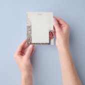 FLYER: WILLIAM MORRIS: KAMPERFOELIE + TULP FLYER (Hand)