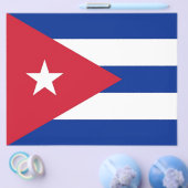 Flyer with Flag of Cuba (Enkel)