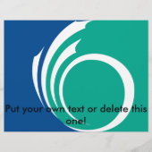 Flyer with Flag of Ottawa, Canada (Voorkant)