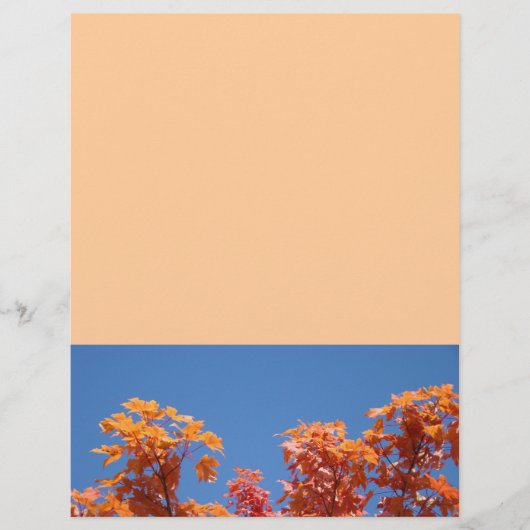 Flyers Ontwerper Vellen Kleurrijke Herfstboom Blad (Voorkant)