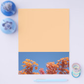 Flyers Ontwerper Vellen Kleurrijke Herfstboom Blad (Enkel)