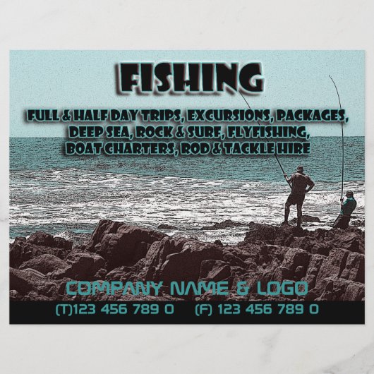 Flyers & pamfletten sjabloon - aanpassen (Voorkant)