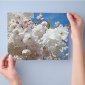 Flyers papier Maak je eigen aangepaste Bloesems (Hand)