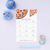 Flyers Pizza Restaurants 2025 Kalender (Enkel)