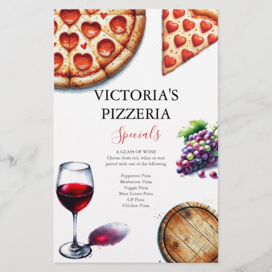 Flyers Pizzeria Restaurants (Voorkant)