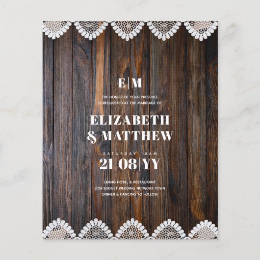 FLYERS Rustic Lace (Voorkant)