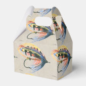FlyFishing Lure Art Salmon Fly Lure Bedankdoosjes (Achterkant)
