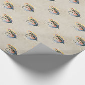 FlyFishing Lure Art Salmon Fly Lure Cadeaupapier (Hoek)