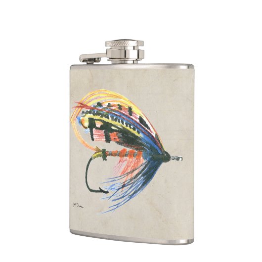 FlyFishing Lure Art Salmon Fly Lure Heupfles (Links)