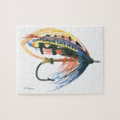 FlyFishing Lure Art Salmon Fly Lure Legpuzzel (Horizontaal)