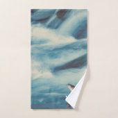 FlyFisht Trout Fisherman Blue River Monogram Bad Handdoek (Handdoek)