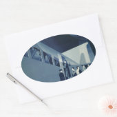 Flyg Med A-B Aerotransport Ovale Sticker (Envelop)