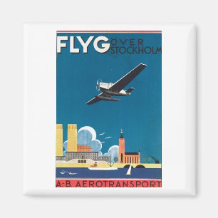 Flyg Over Stockholm, AB Aerotransport Magneet