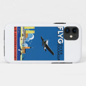 Flyg over Stockholm Case-Mate iPhone Case (Achterkant (horizontaal))