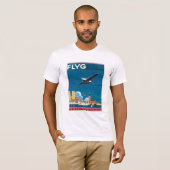 FLYG Stockholm Zweden T-shirt (Voorkant volledig)