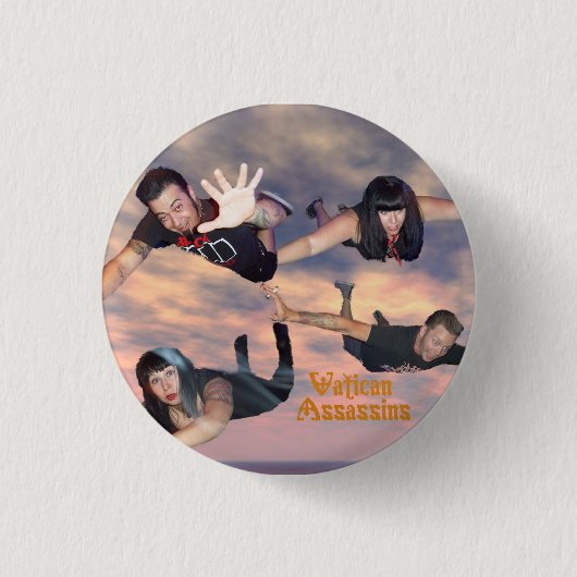 Flyin Assassins Button (Voorkant)