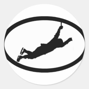 Flyin' Bruin Ronde Sticker
