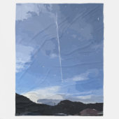 Flyin in the Sky Fleece Blanket (Voorkant)