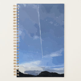 Flyin in the Sky Spiral Planner