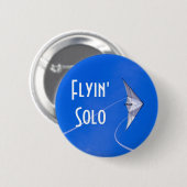 Flyin' Solo Membership Button (Voorkant /achterkant)