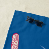 Flying Ace Snoopy on Ice Pop Strandlaken (In situ)