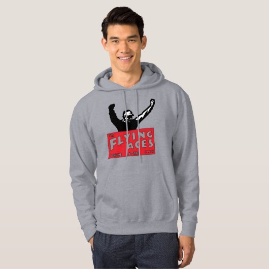 Flying Aces Gray Sweatshirt (Voorkant volledig)