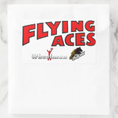 Flying Aces Outlaw en Wheelman Sticker (Tas)