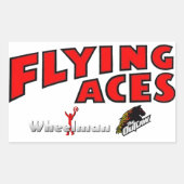 Flying Aces Outlaw en Wheelman Sticker (Voorkant)