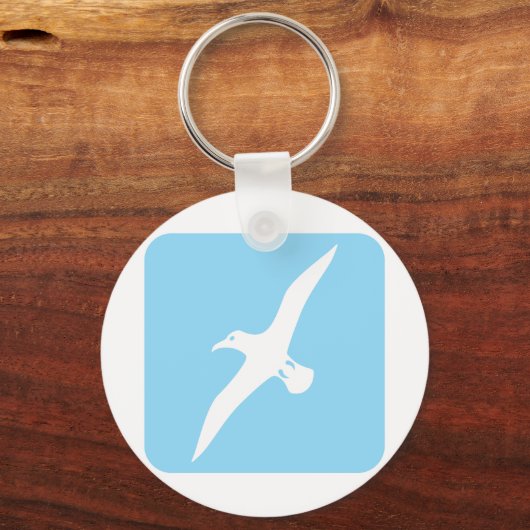 Flying Albatross Sleutelhanger (Voorkant)