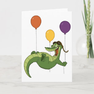 Flying Alligator Card Kaart