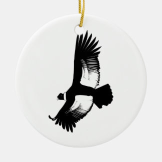 Flying Andean Condor Keramisch Ornament