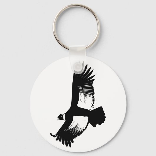 Flying Andean Condor Sleutelhanger (Voorkant)