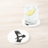 Flying Andean Condor Zandsteen Onderzetter (Zijkant)