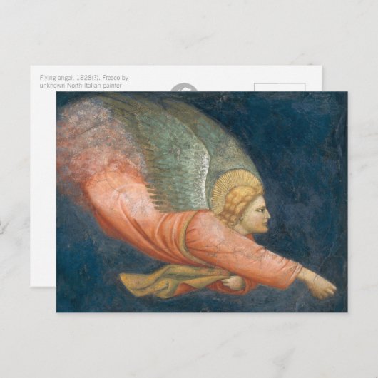 Flying angel (Giotto volger) CC0508 Briefkaart (Voorkant / Achterkant)
