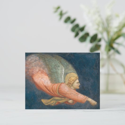 Flying angel (Giotto volger) CC0508 Briefkaart (Staand voorkant)