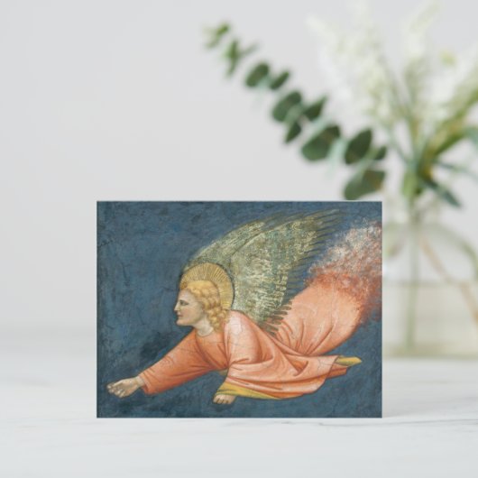Flying angel (Giotto volger) CC0509 Briefkaart (Staand voorkant)