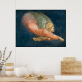 Flying angel (Giotto volger) CC1122 Renaissance Poster (Keuken)
