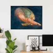 Flying angel (Giotto volger) CC1122 Renaissance Poster (Thuiskantoor)