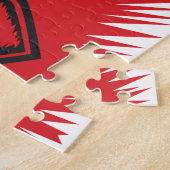 Flying Angel Heart Tattoo Legpuzzel (Zijkant)