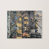 Flying Artillery of A Horse Marine (kleurencgravi) Legpuzzel (Horizontaal)