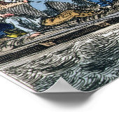 Flying Artillery of A Horse Marine (kleurencgravi) Poster (Hoek)