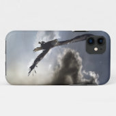 Flying Bald Eagle & Cloudy Sky Telefoonhoesje Case-Mate iPhone Case (Achterkant (horizontaal))