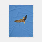 Flying Bald Eagle Fleece Blanket Deken (Voorkant)