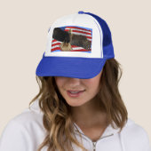 Flying Bald Eagle USA Patriottische Gift Trucker Pet (In situ)