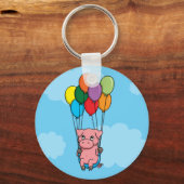Flying Balloon Pig Sleutelhanger (Voorkant)